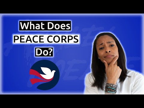 how did the peace corps help developing nations?